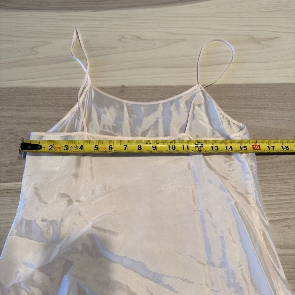 Pinko Light Pink Sleeveless Spaghetti Strap Mini Slip Dress Women's Size 10 - Picture 5 of 6